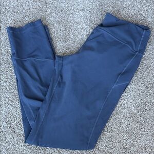 lululemon leggings (believe Pace Rival Tight) Luxtreme Size 10 blue/gray